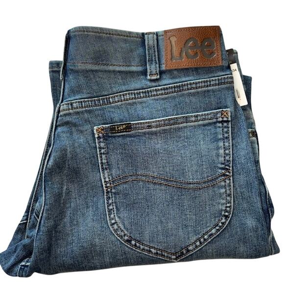 Lee Men's Extreme Motion Straight Fit 34 X 34 Tapered Leg Jean- Mayday NWT - Picture 6 of 8